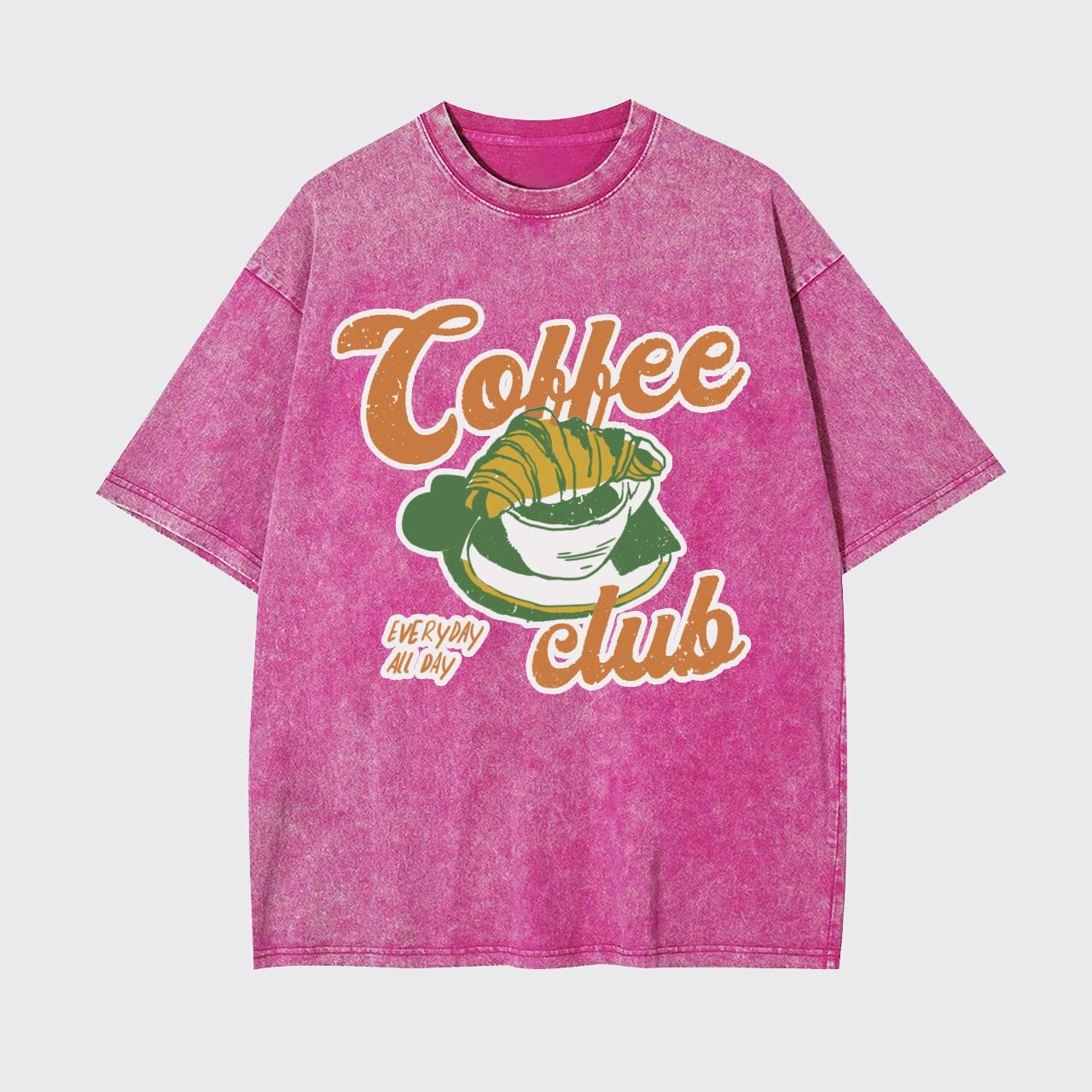 Breakfast Coffee Club Garment-dye Tees