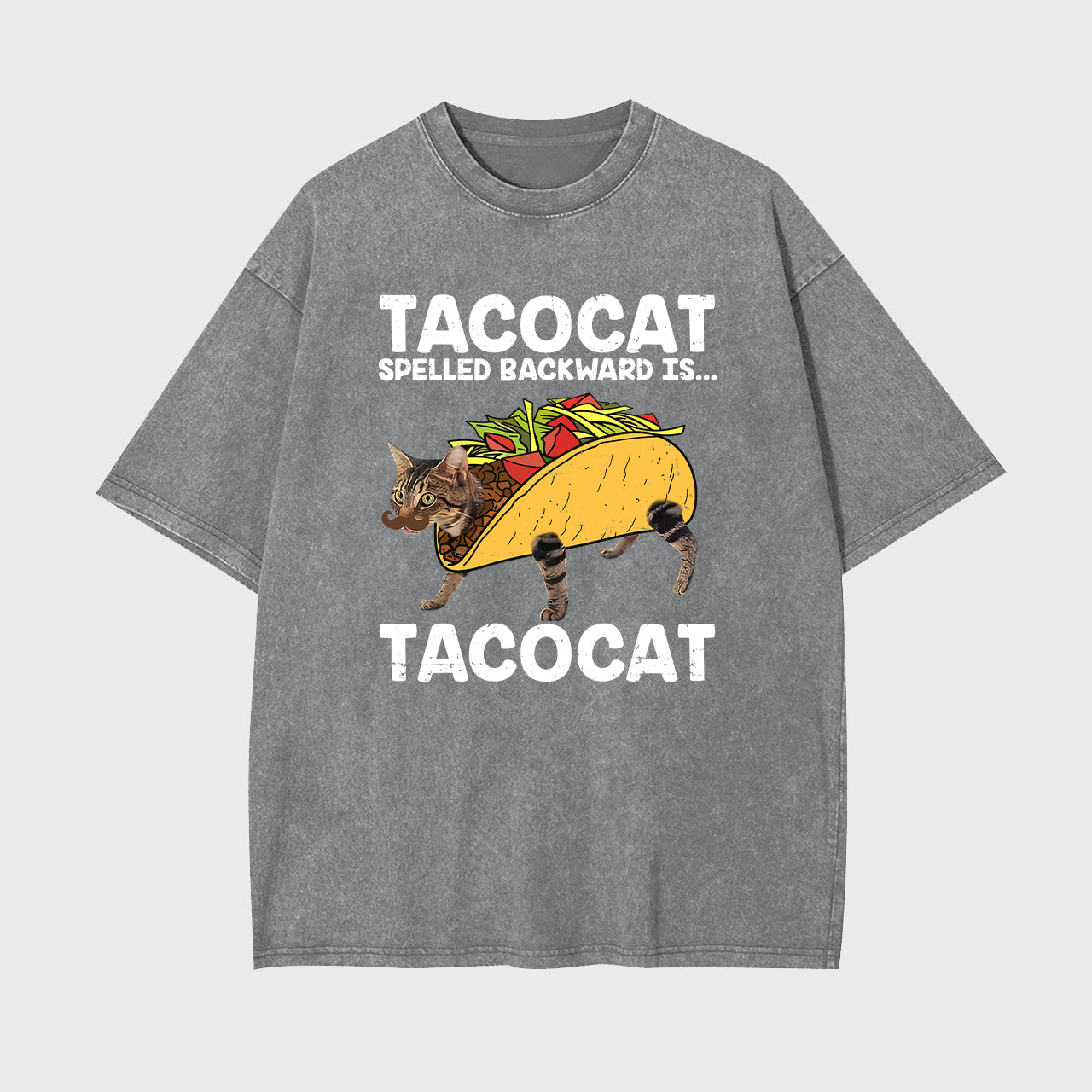 Vintage Taco & Cat Garment-dye Tees