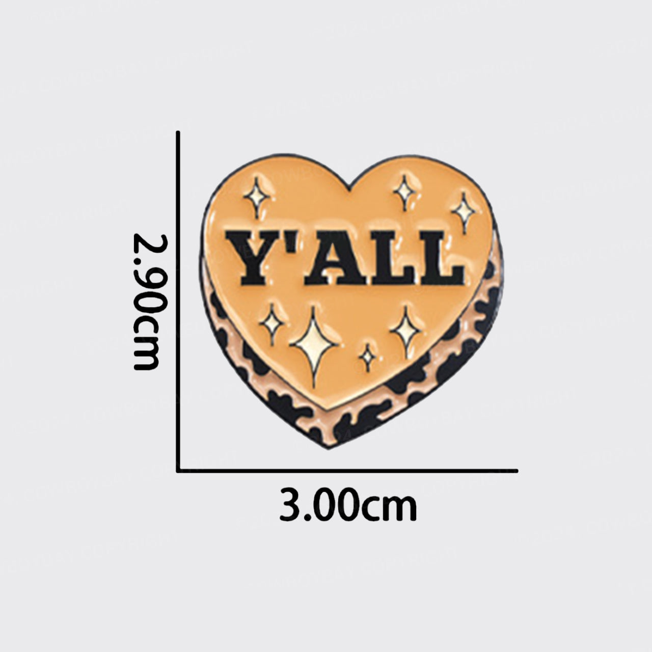 Y'all_Broncobay Pin