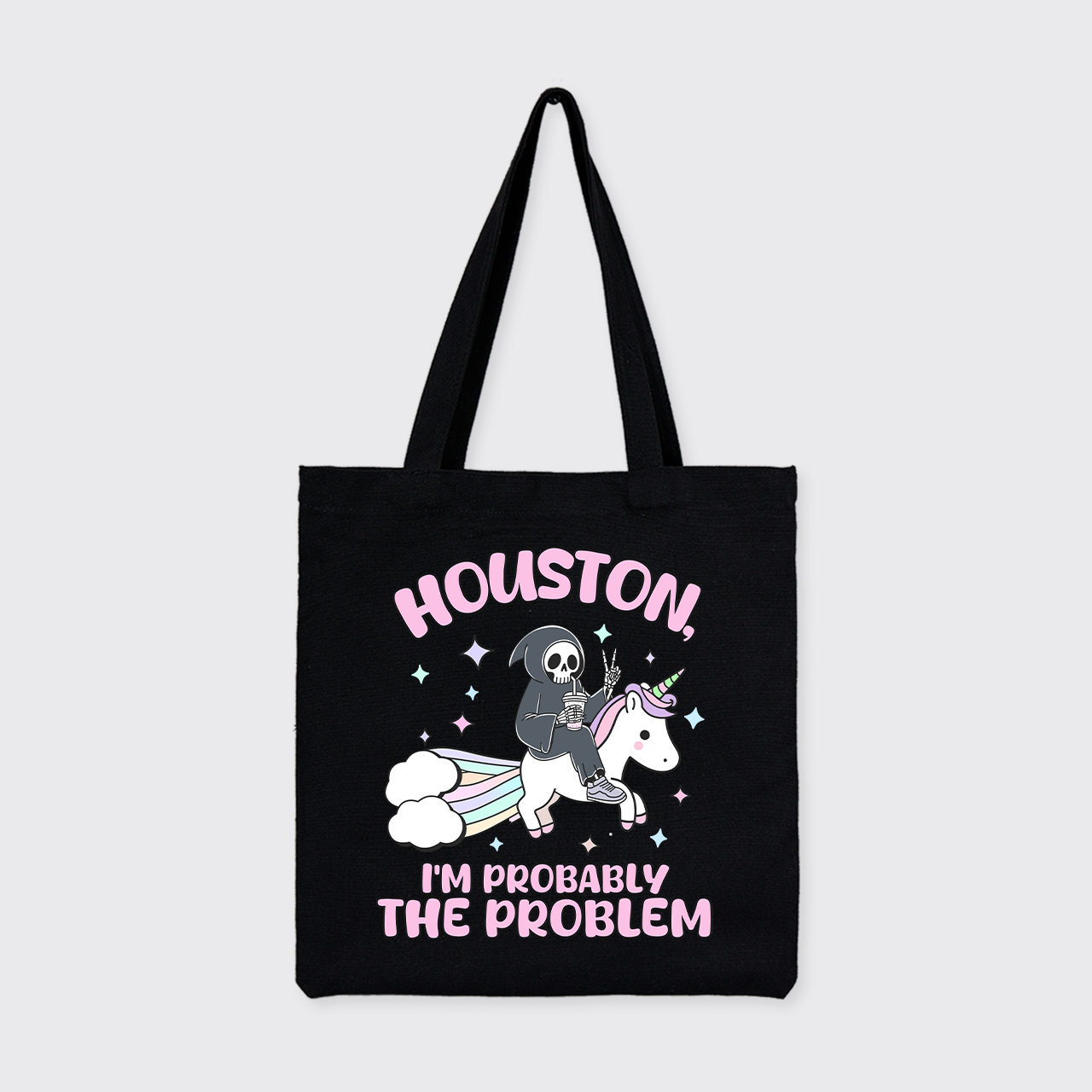 Mental Health-Houston I'm Probably The Problem_Broncobay Canvas Tote Bag