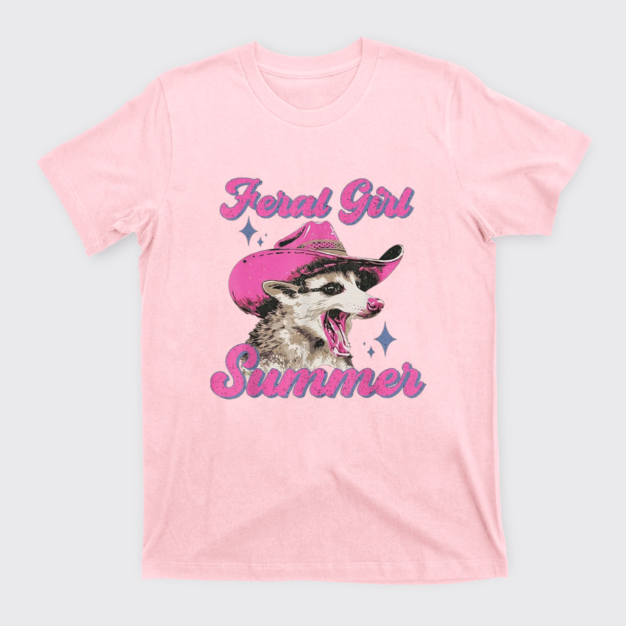 Trash Raccoon-Feral Girl T-Shirts