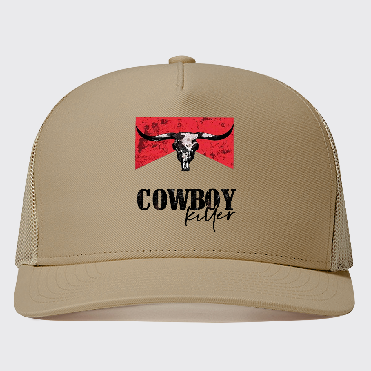 Cowboy Killer Vintage Trucker Hat