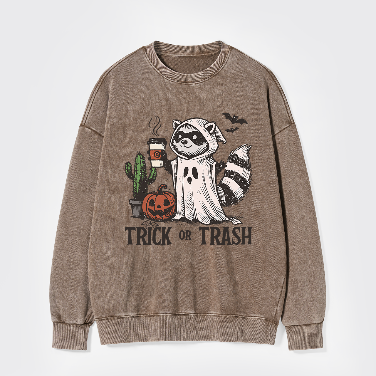 Trick Or Trash Washed Sweatshirts