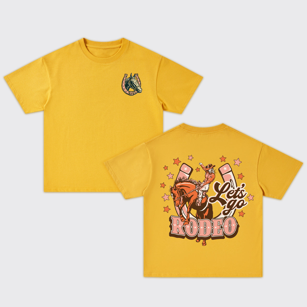Let's Go Rodeo Oversize T-Shirts