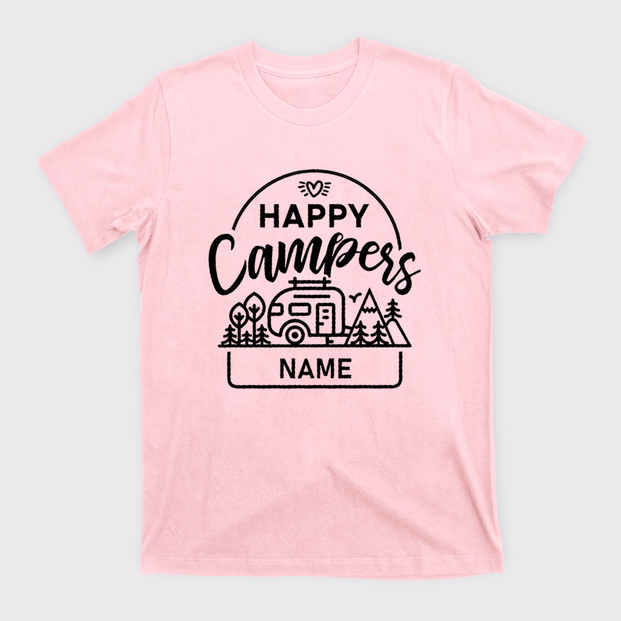 Personalized Happy Camper T-Shirts