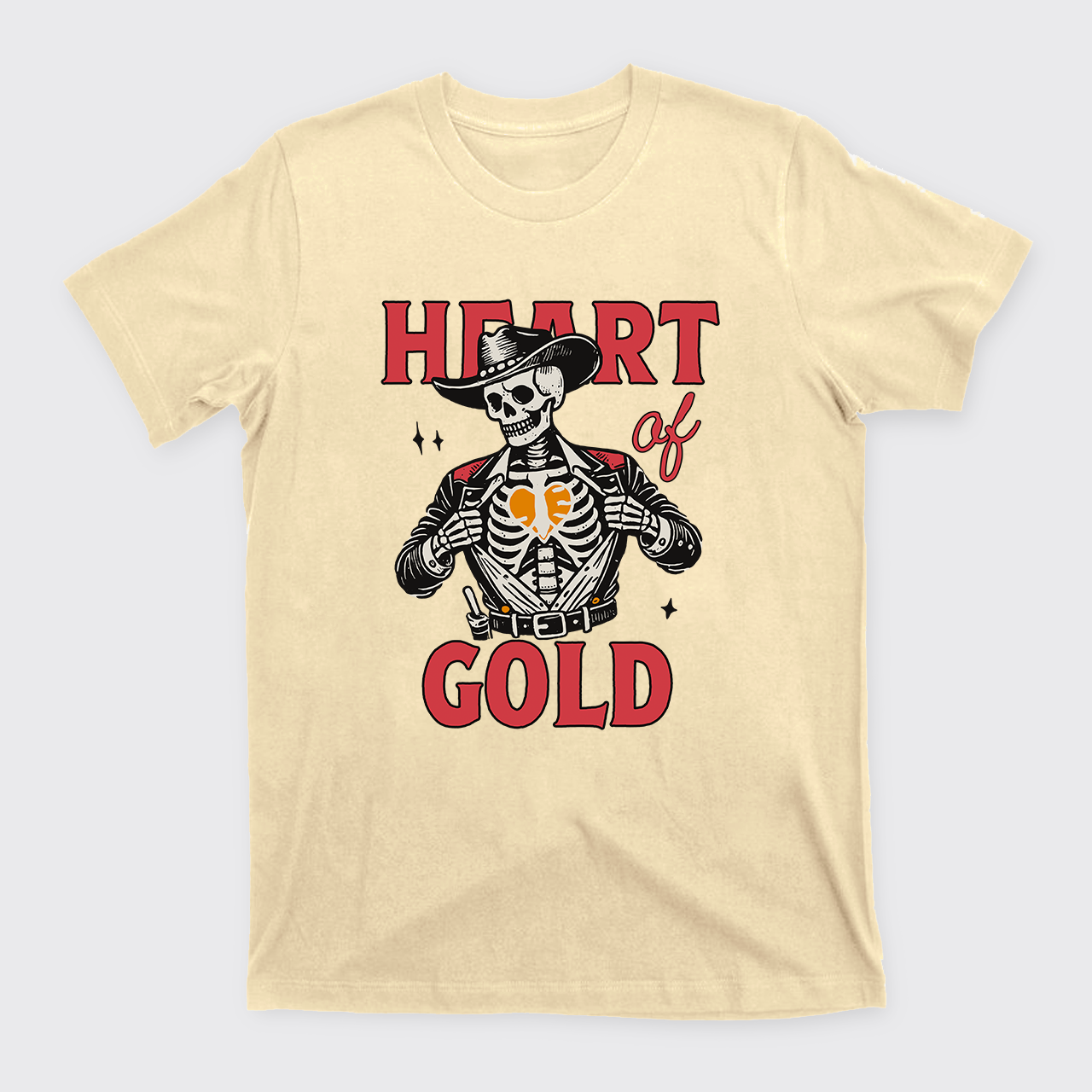 Heart Of Gold Western T-Shirts