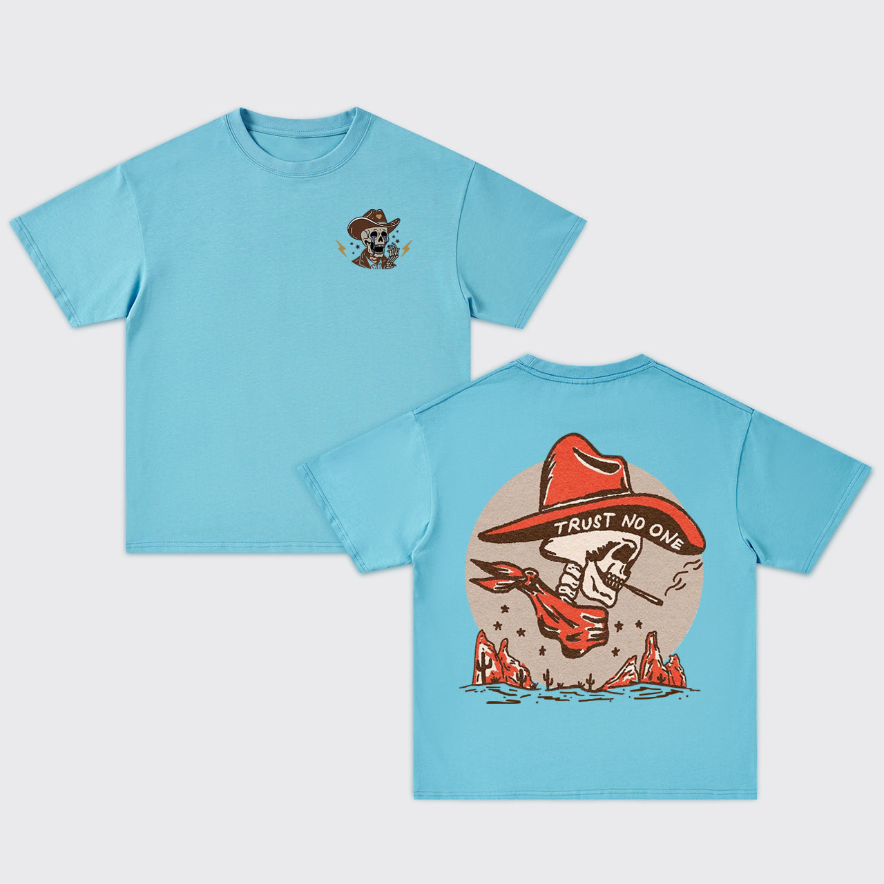 Trust No One Oversize T-Shirts