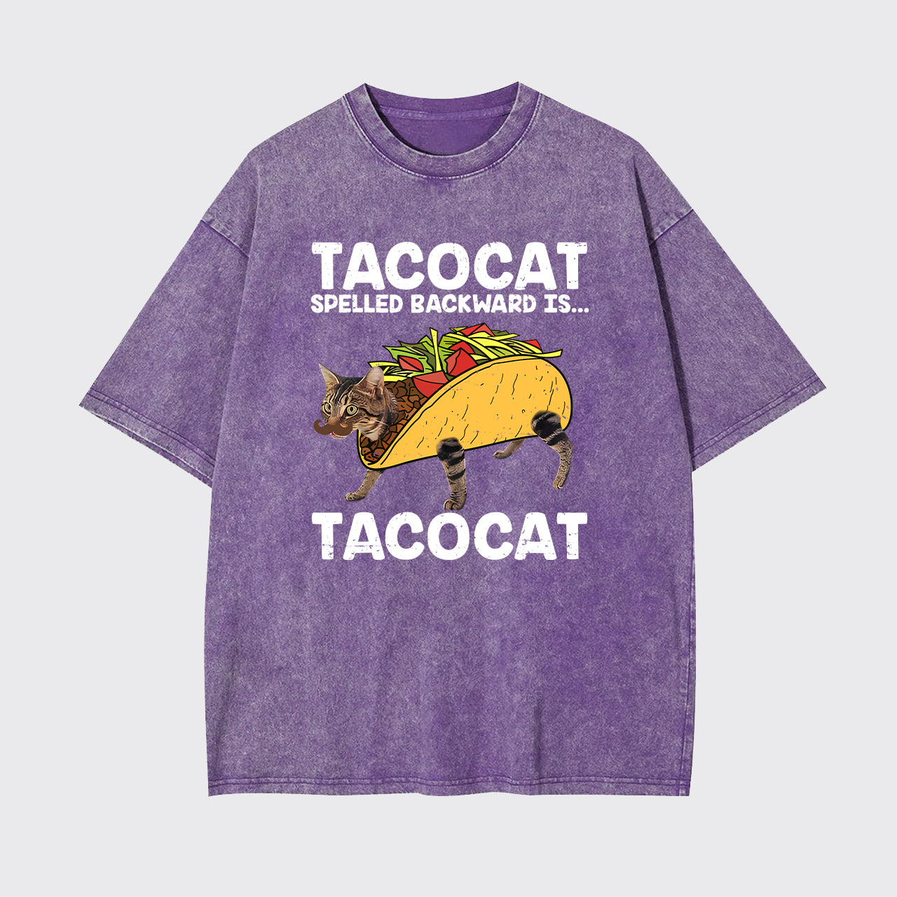Vintage Taco & Cat Garment-dye Tees