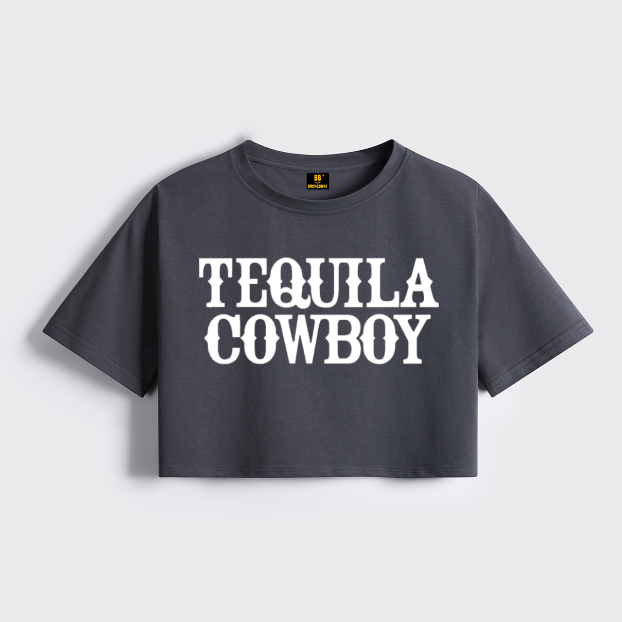 Tequila Cowboy Cropped Boxy Tee