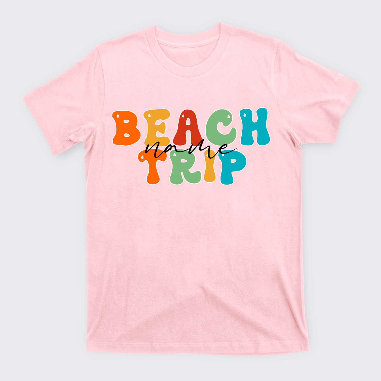 Personalized Name Beach Trip T-Shirts