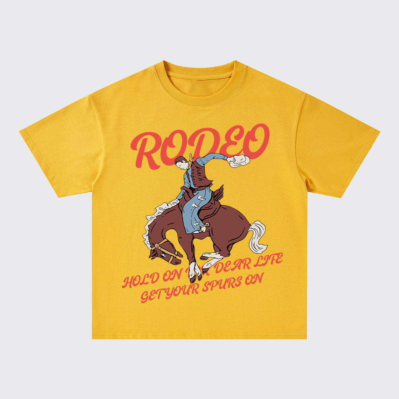 Get Your Spurs On Oversize T-Shirts