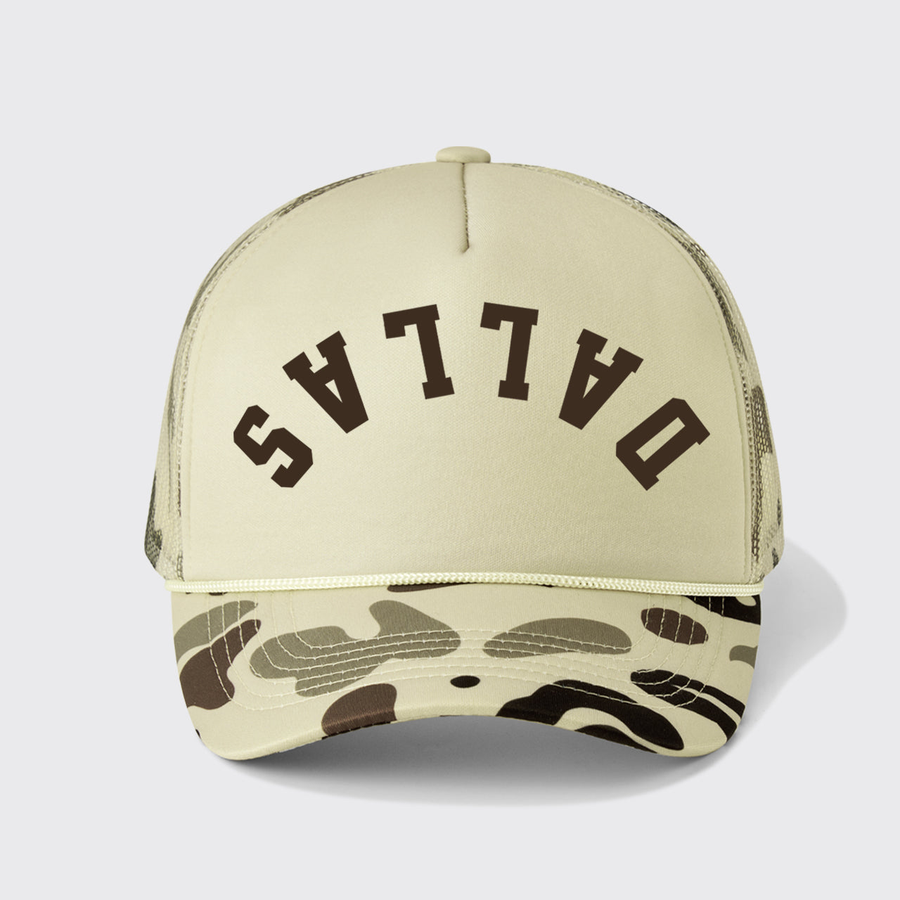 Upside Down Texas Team Trucker Hat