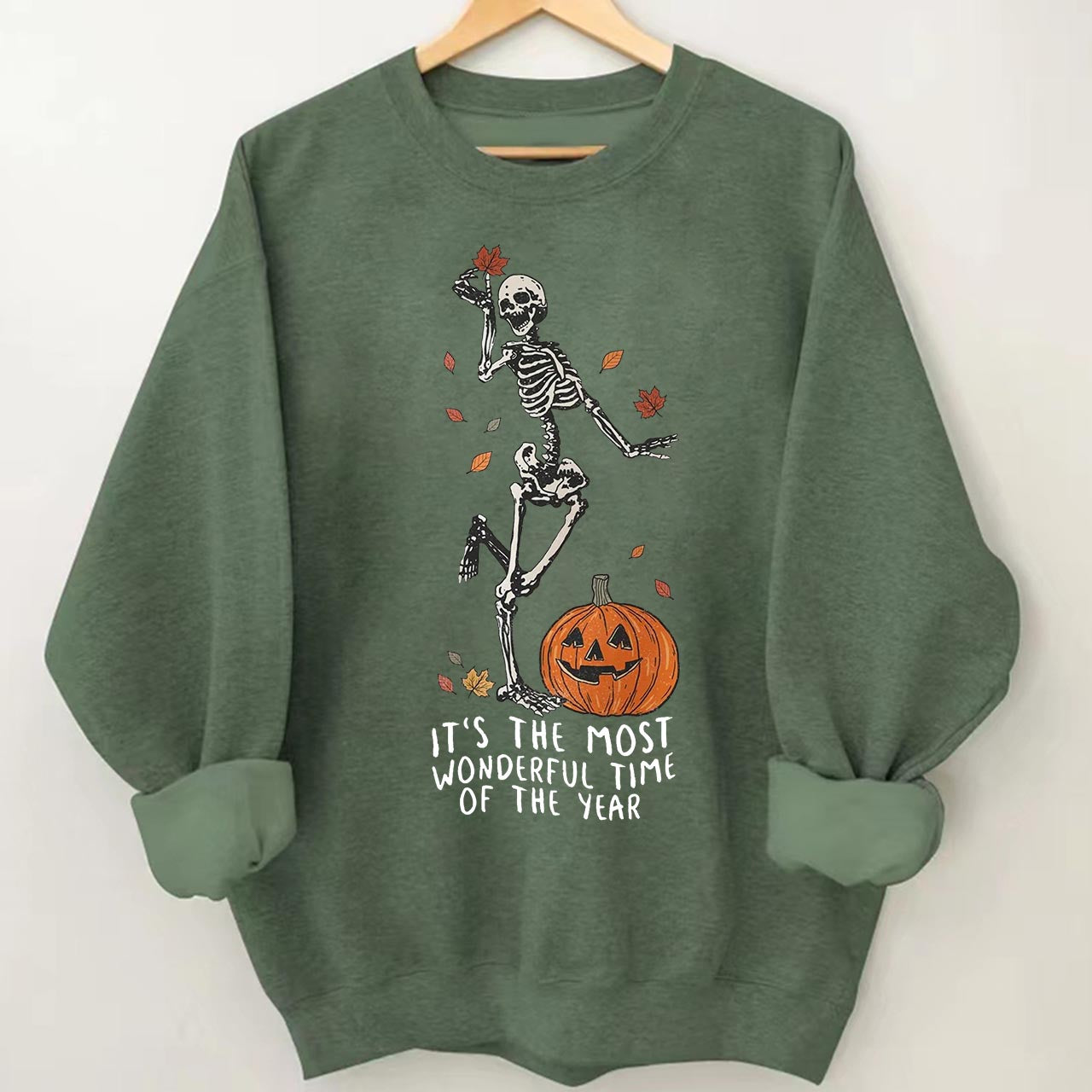 Its The Most Wondrful Time Halloween Sweatshirt
