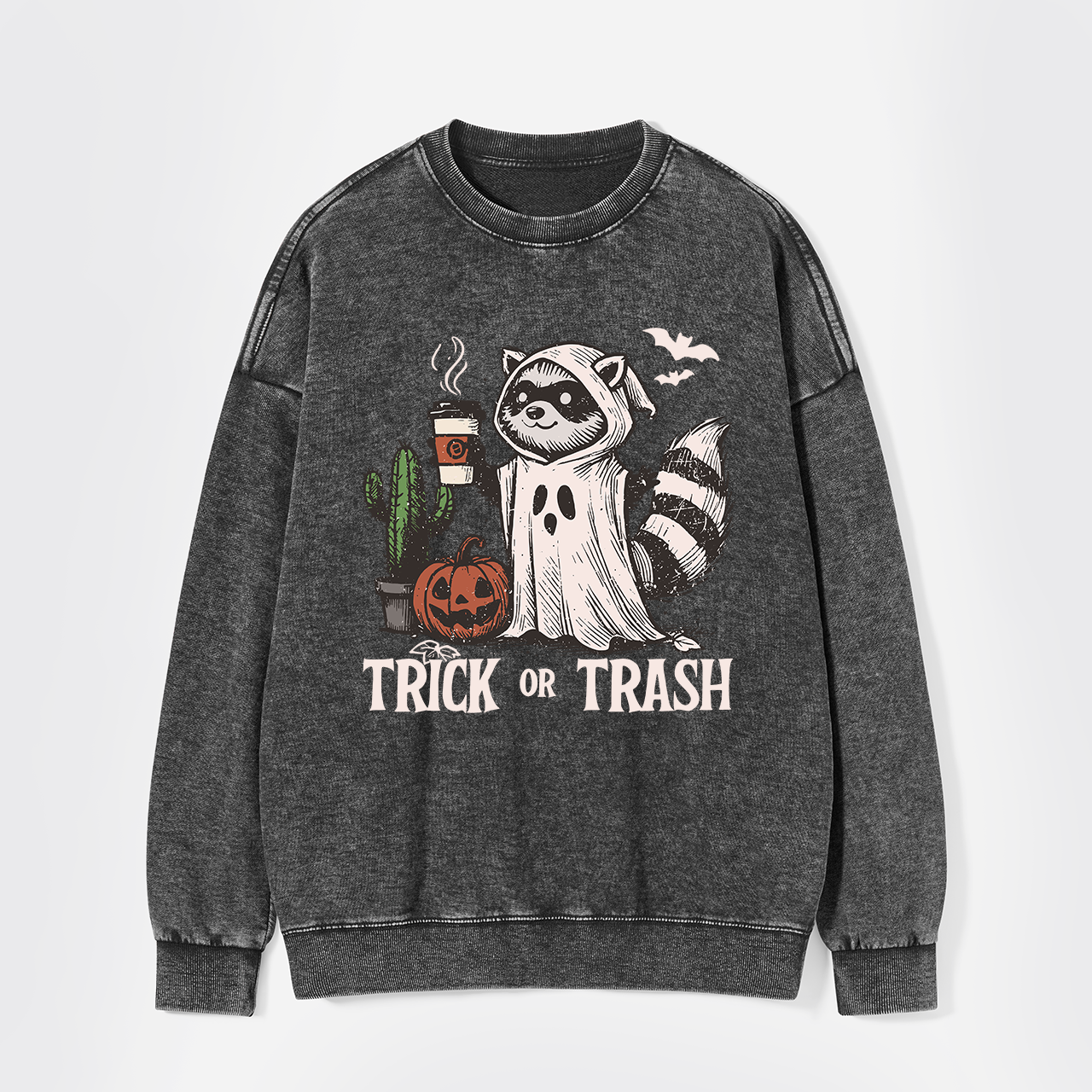 Trick Or Trash Washed Sweatshirts