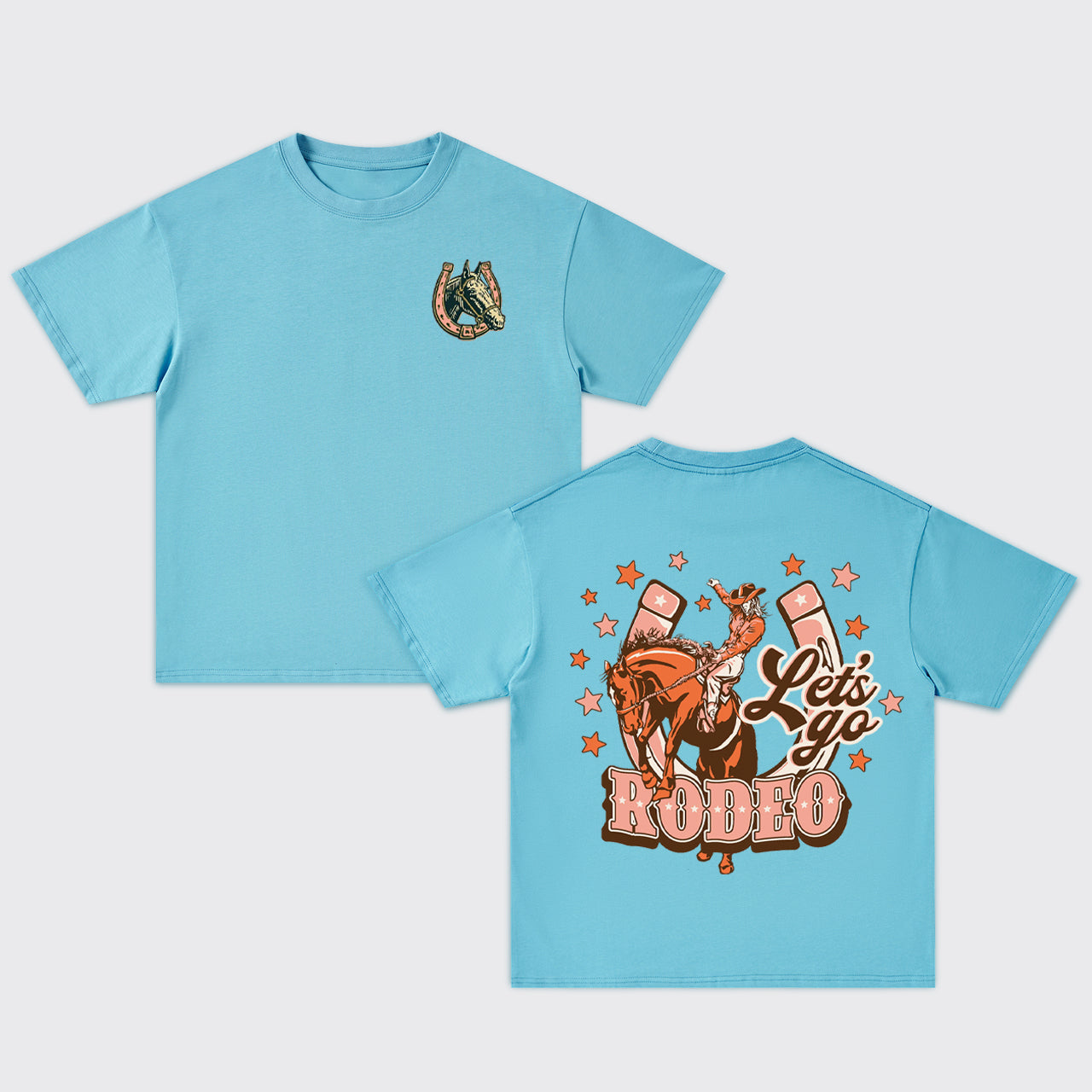Let's Go Rodeo Oversize T-Shirts
