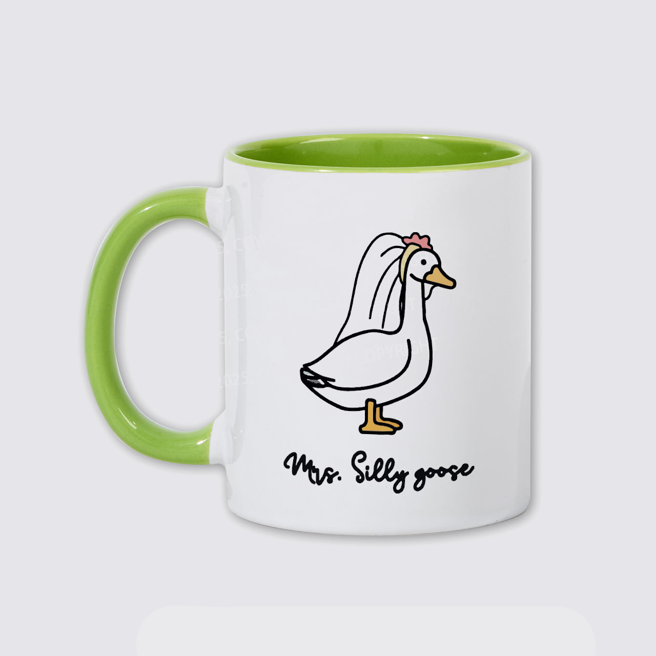 Personalized Silly Goose Wedding Mug