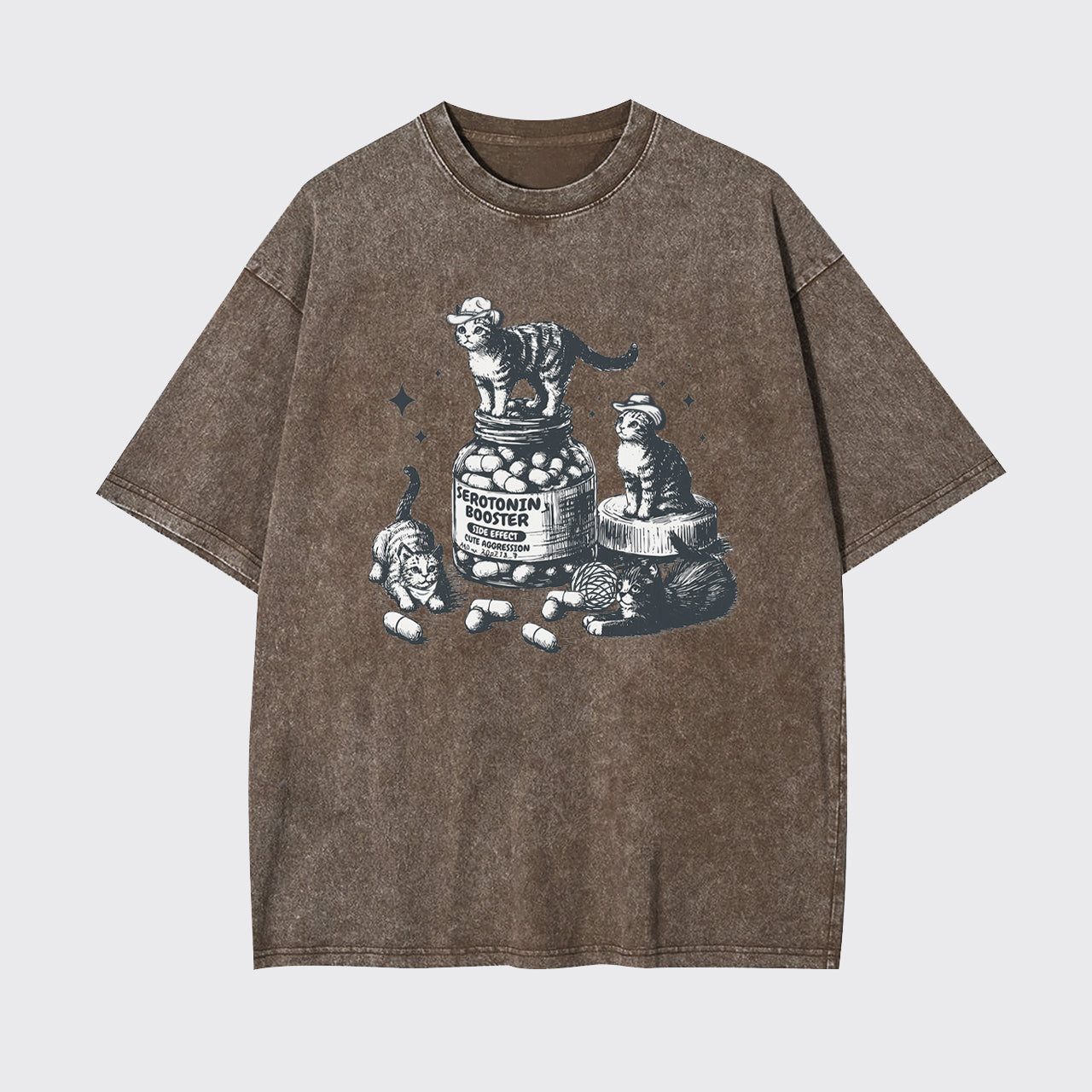 Mental Health-Positive Depression Garment-dye Tees