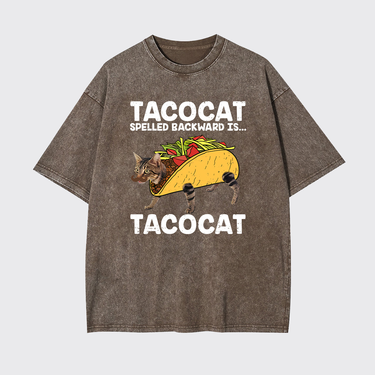 Vintage Taco & Cat Garment-dye Tees
