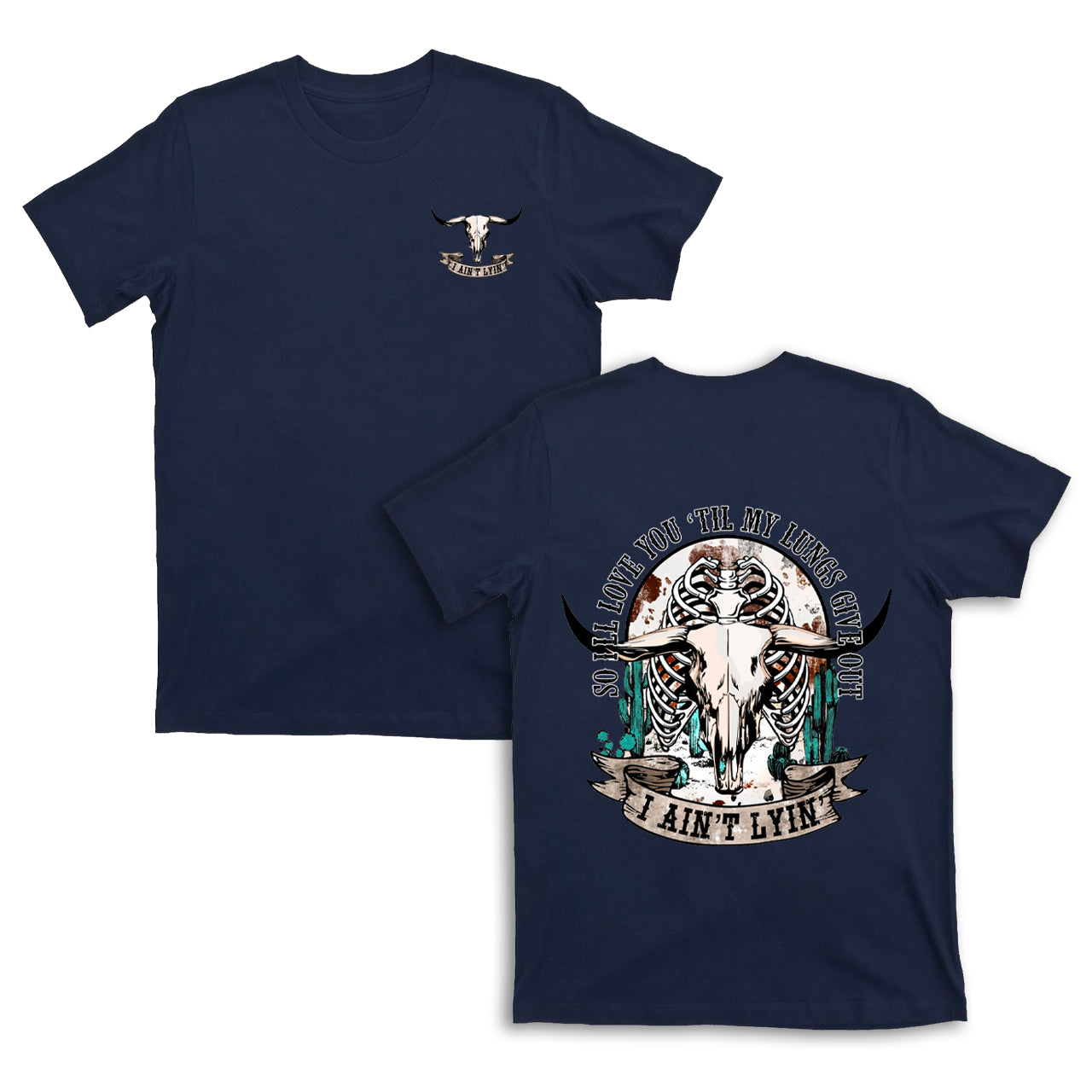 So I'll Love You Til My Lungs Give Out Valentine T-Shirts