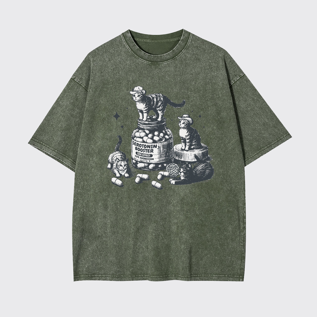Mental Health-Positive Depression Garment-dye Tees