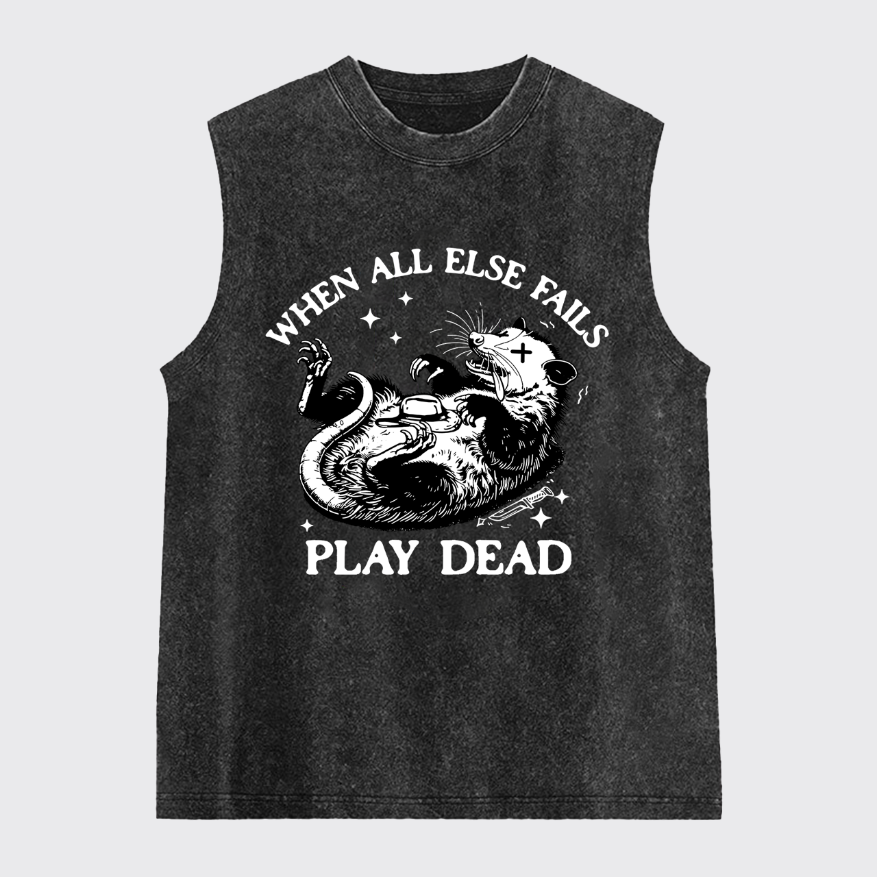 When All Else Fails Play Dead Washed Tanks