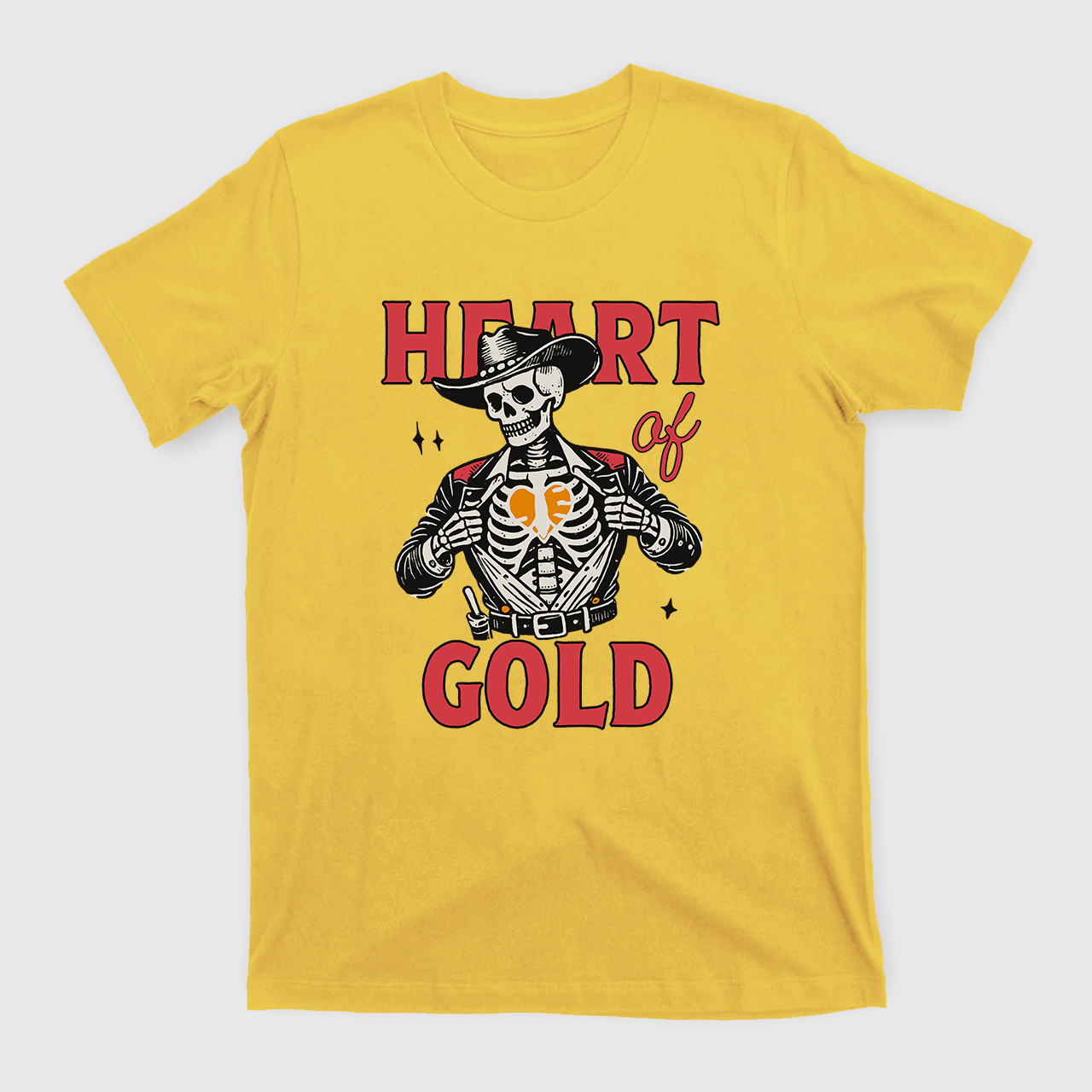 Heart Of Gold Western T-Shirts