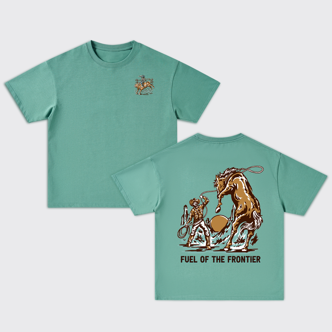 Full Of The Frontier Oversize T-Shirts