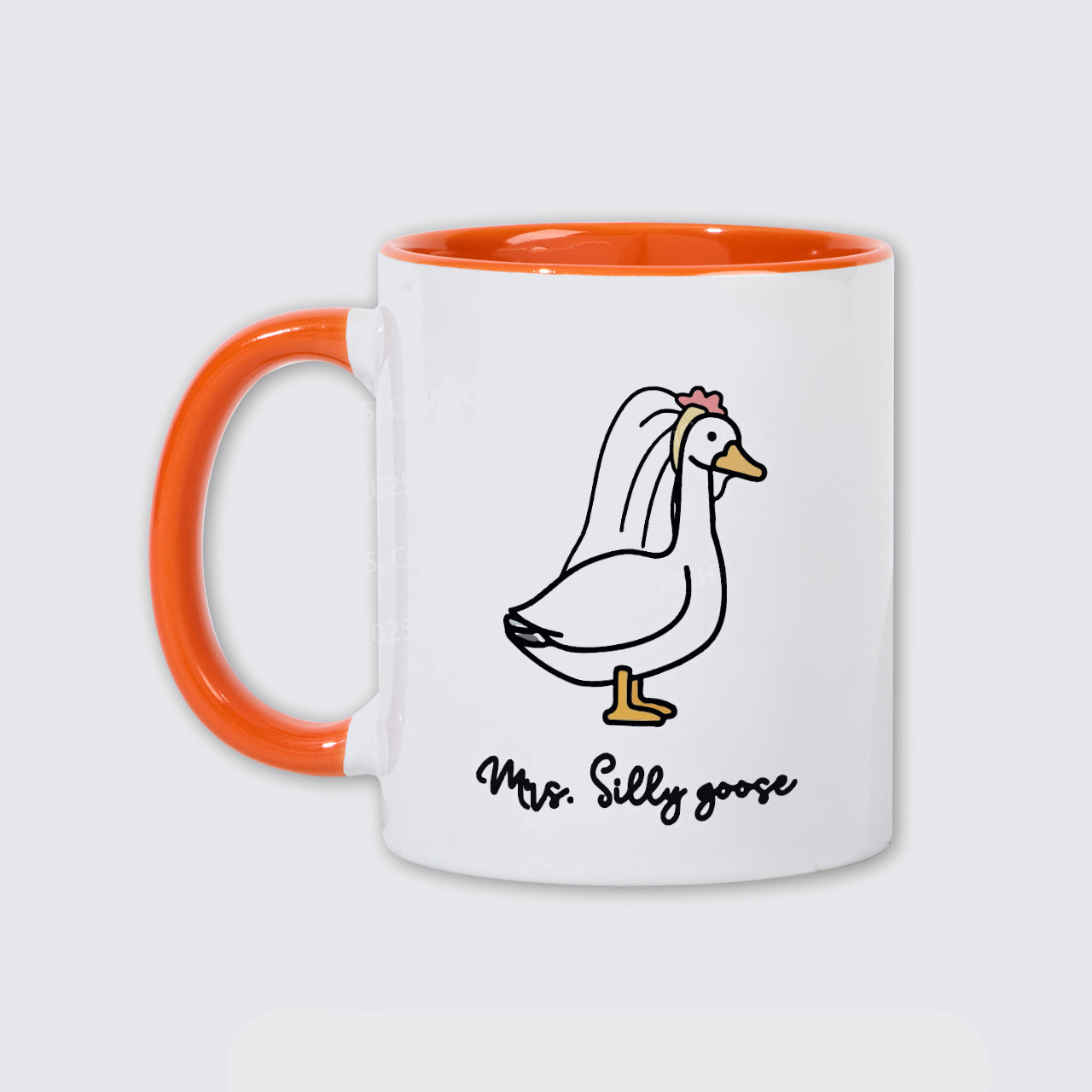 Personalized Silly Goose Wedding Mug