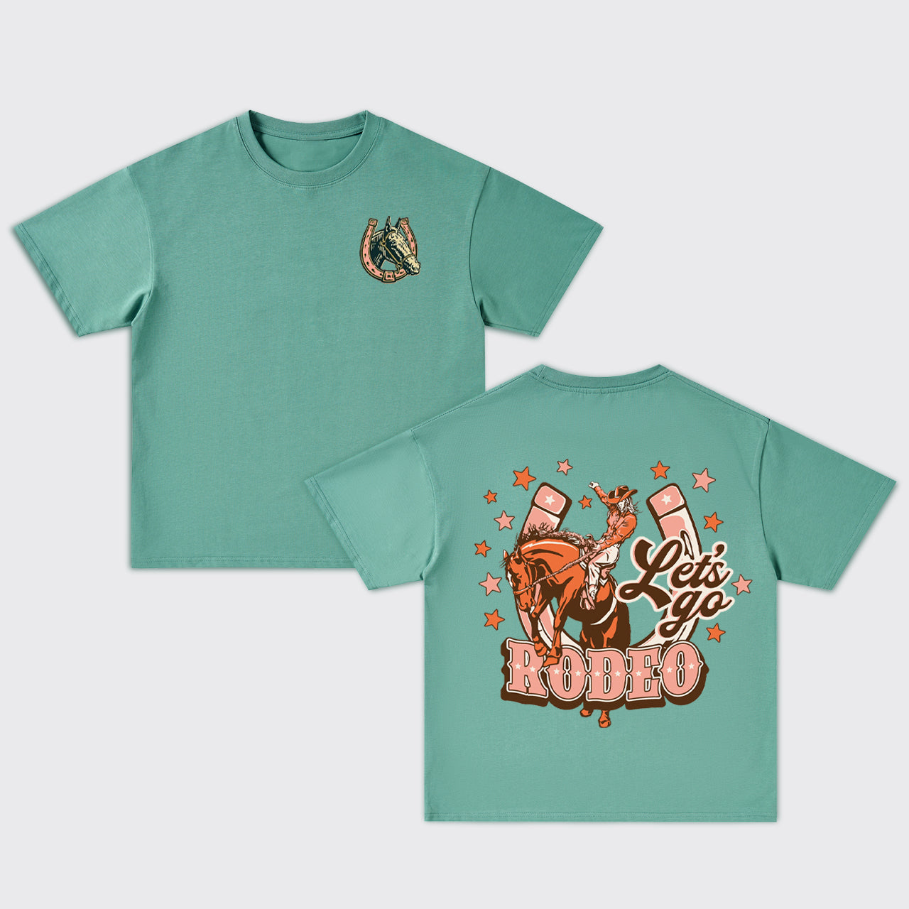 Let's Go Rodeo Oversize T-Shirts