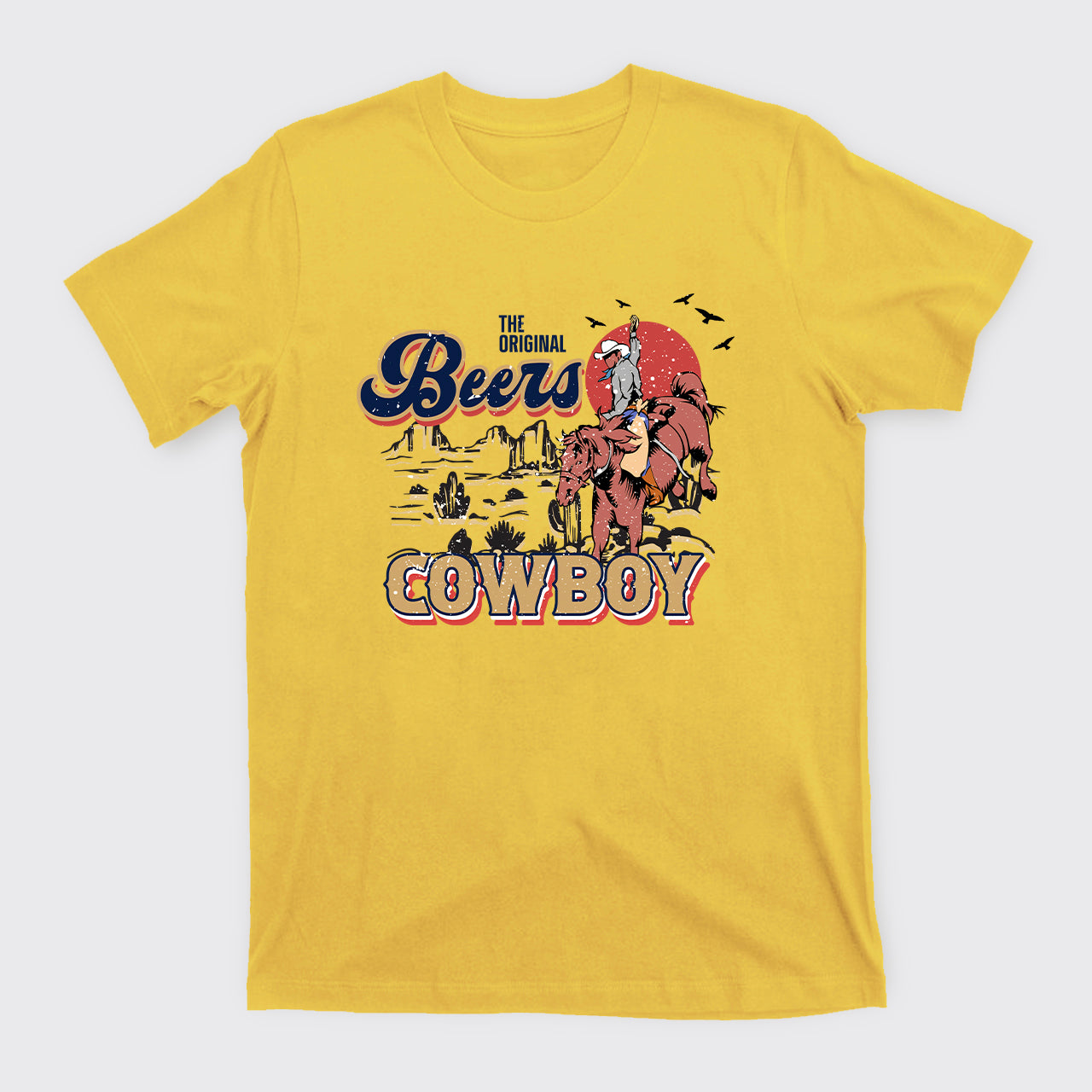 Beers Cowboy On The Wilderness T-Shirts