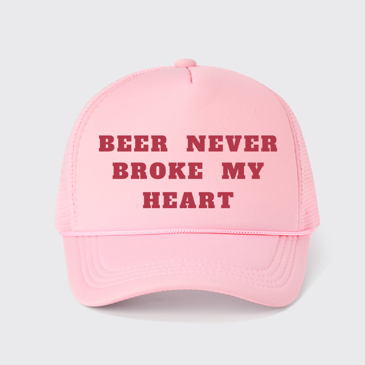 Beer Never Broke My Heart Trucker Hat
