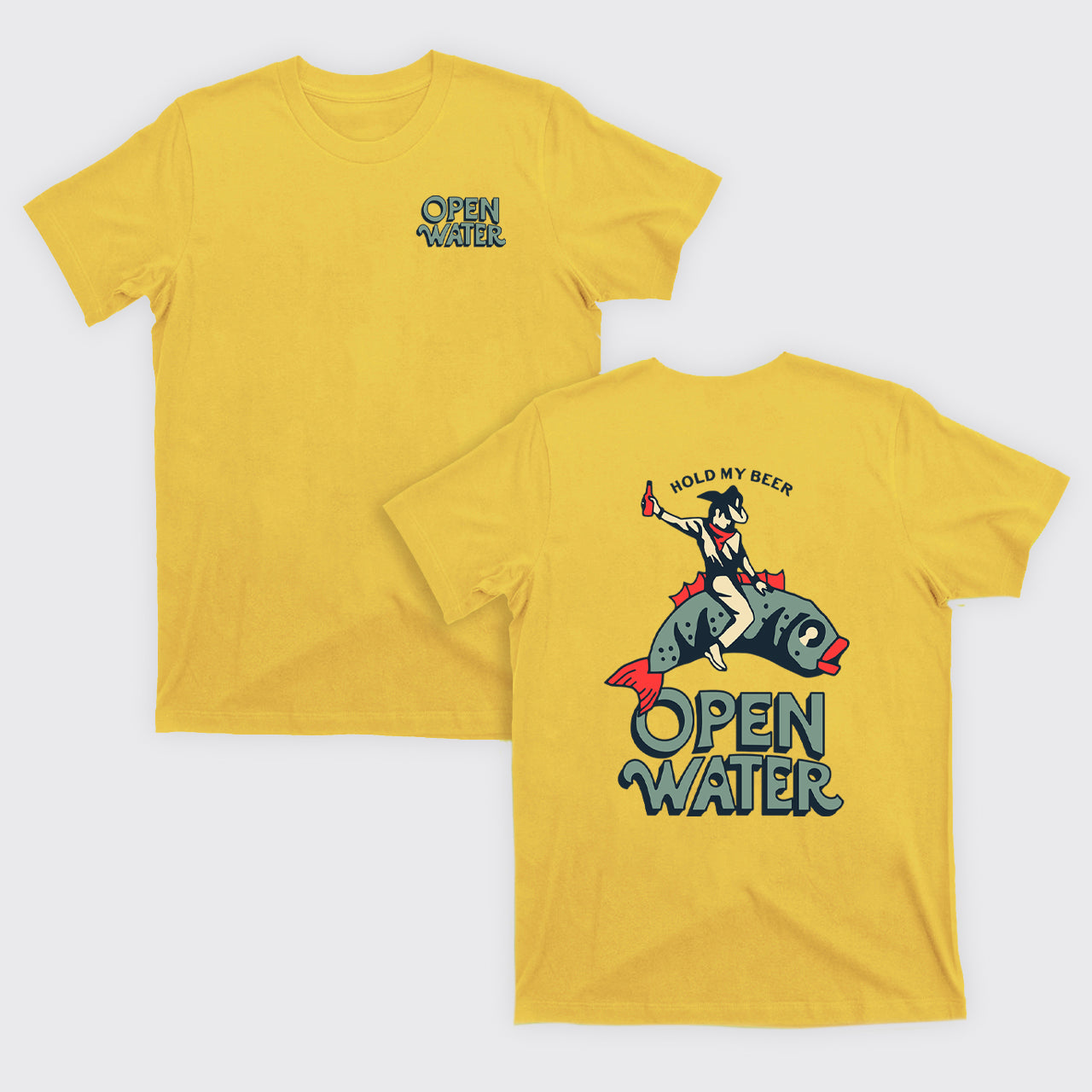 Hold My Beer Open Water T-Shirts