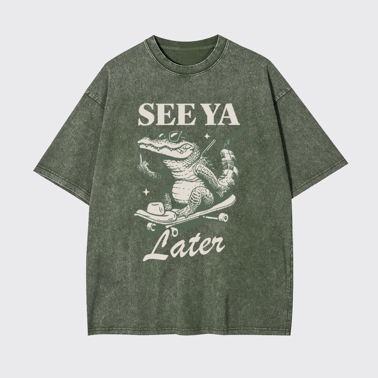 See Ya Later Alligator Garment-dye Tees