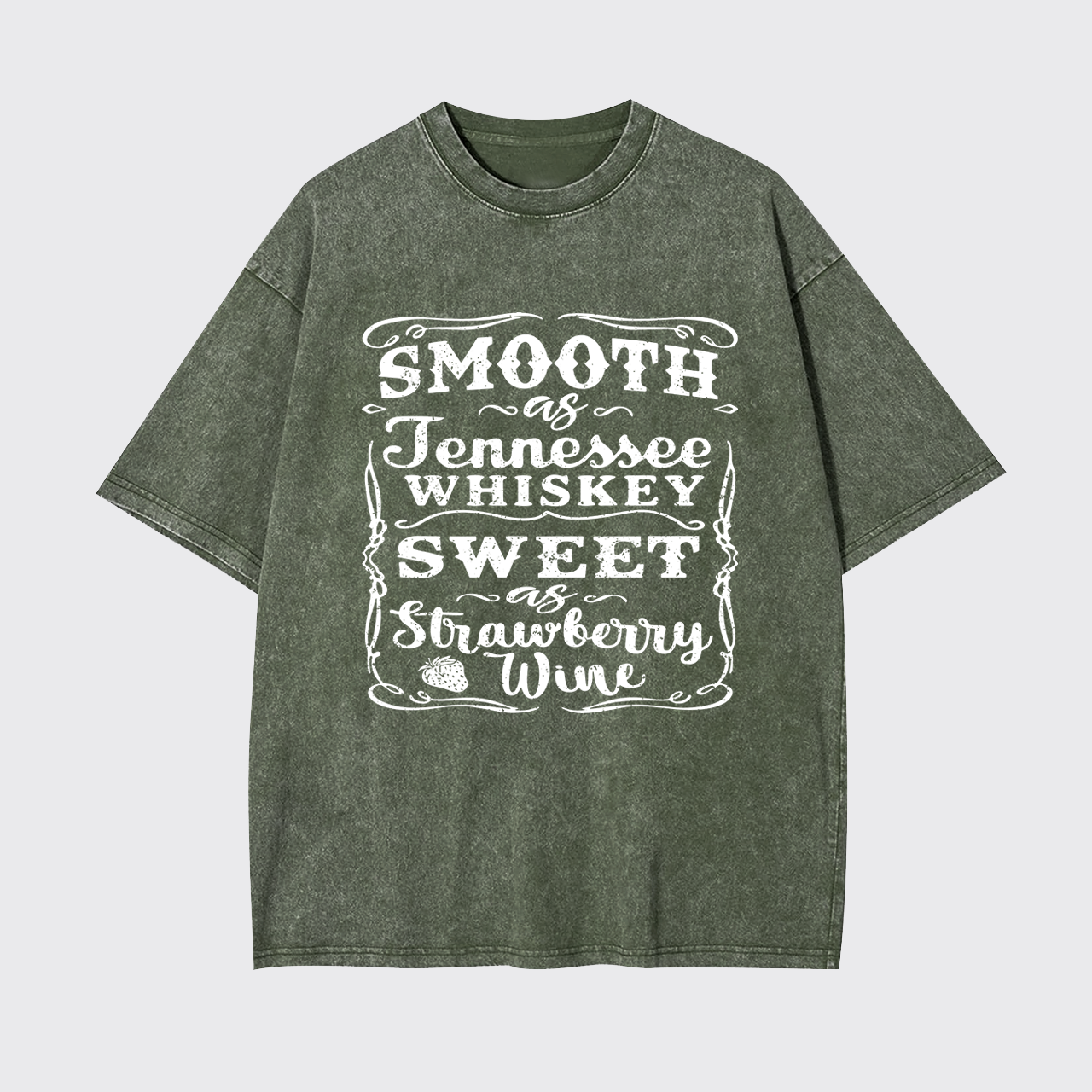 Smooth As Tennessee Whiskey Garment-dye Tees