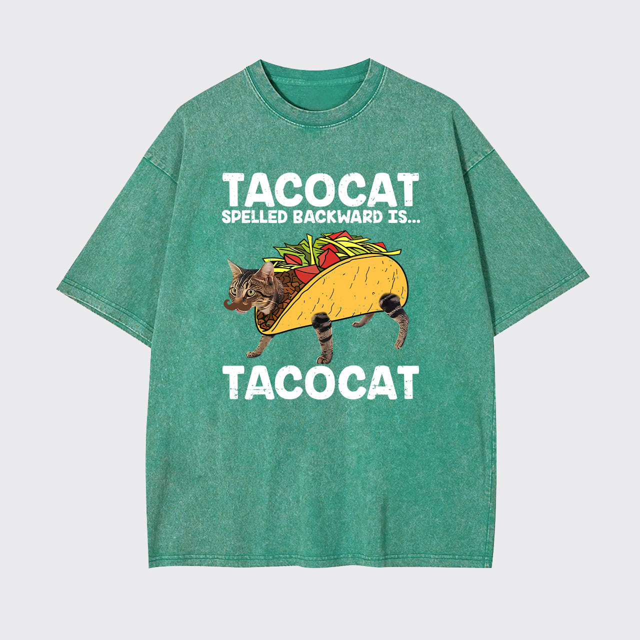 Vintage Taco & Cat Garment-dye Tees
