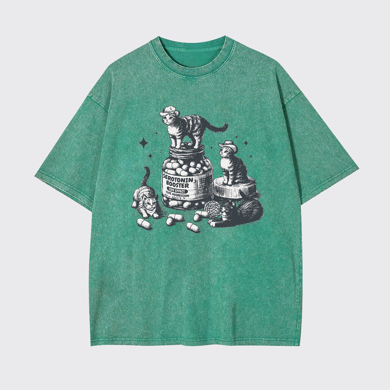 Mental Health-Positive Depression Garment-dye Tees