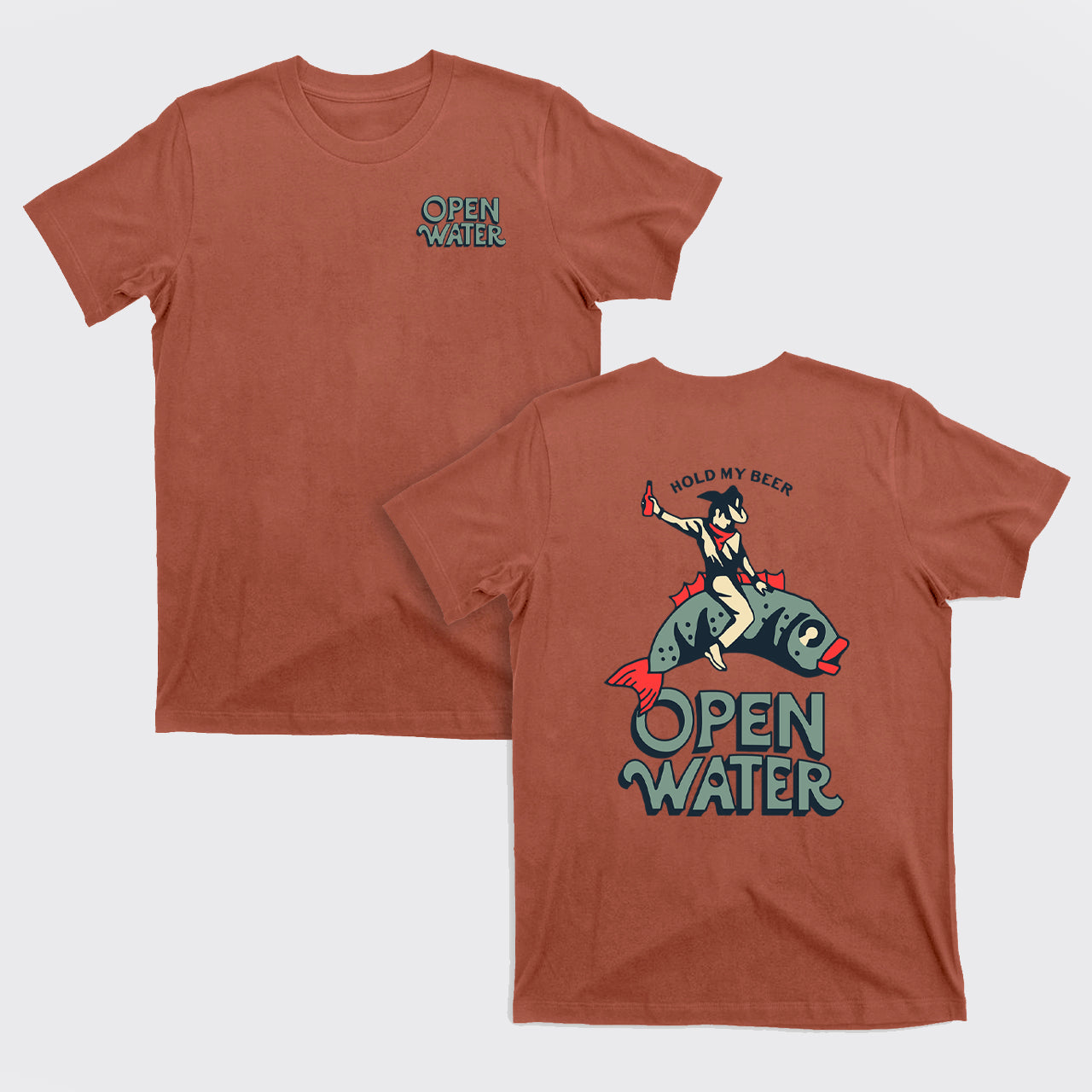 Hold My Beer Open Water T-Shirts