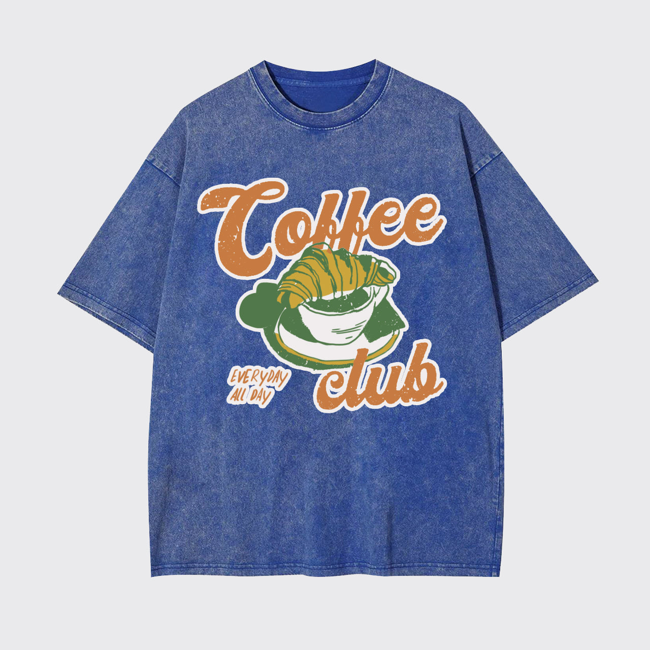 Breakfast Coffee Club Garment-dye Tees