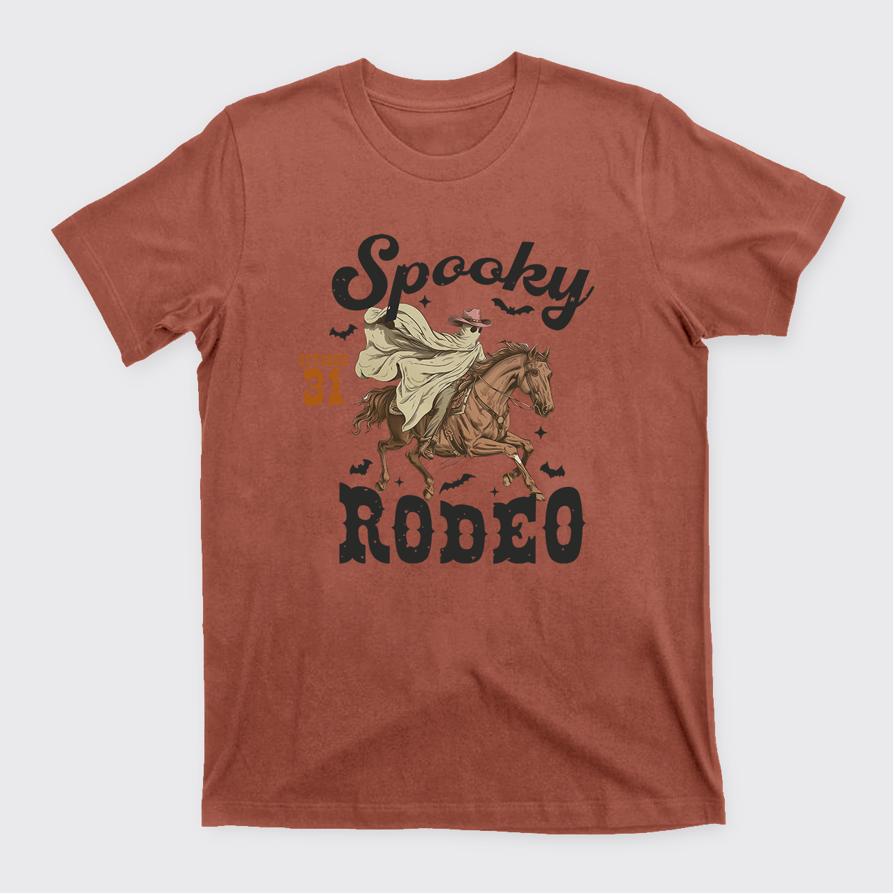 Spooky Rodeo Western Halloween T-Shirts