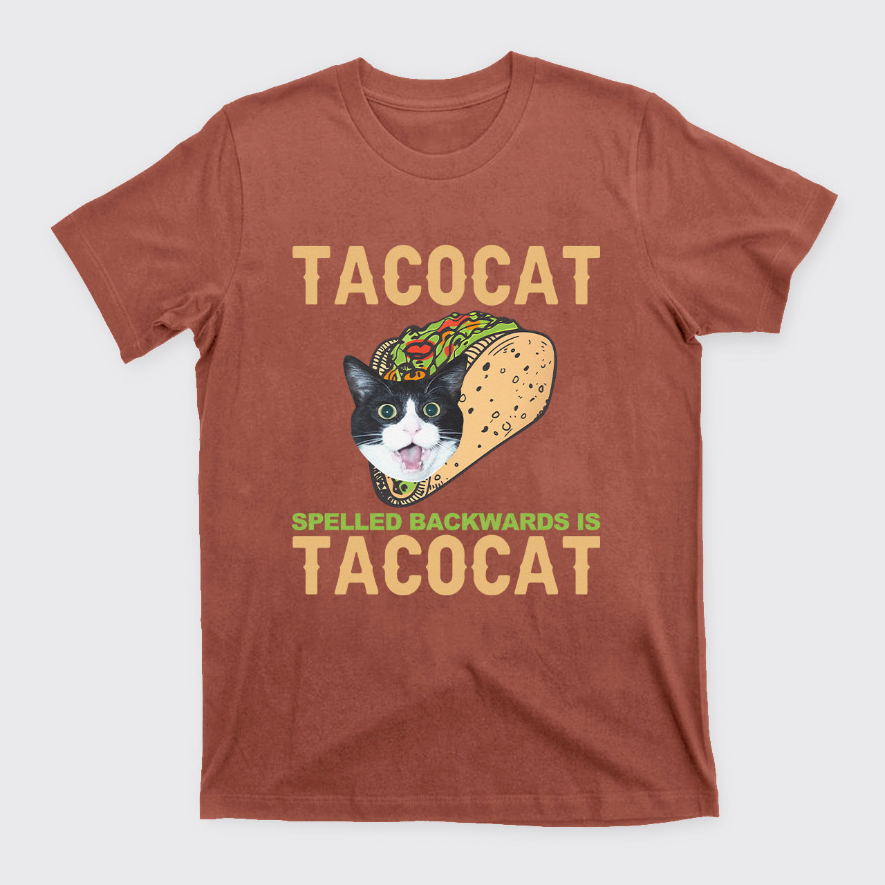 Tacocat Spelled Backwards Is Tacocat T-Shirts