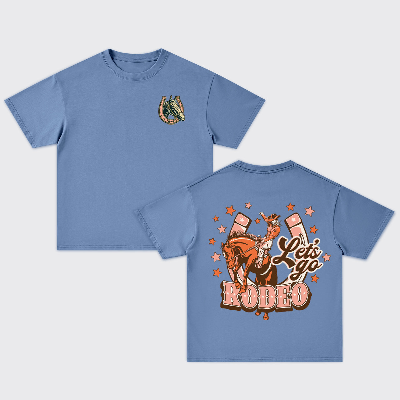 Let's Go Rodeo Oversize T-Shirts