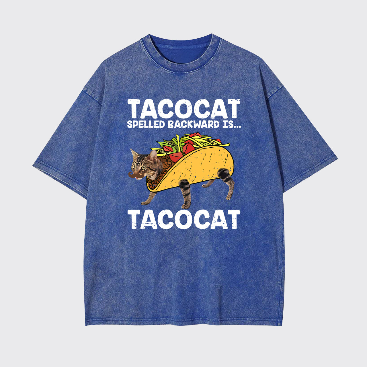 Vintage Taco & Cat Garment-dye Tees