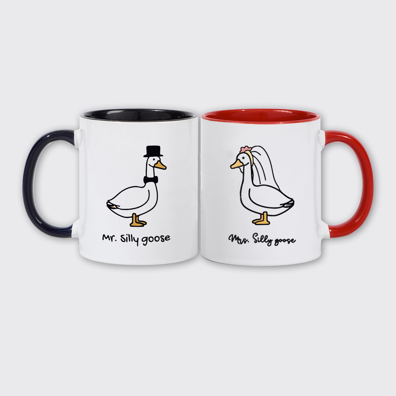 Personalized Silly Goose Wedding Mug