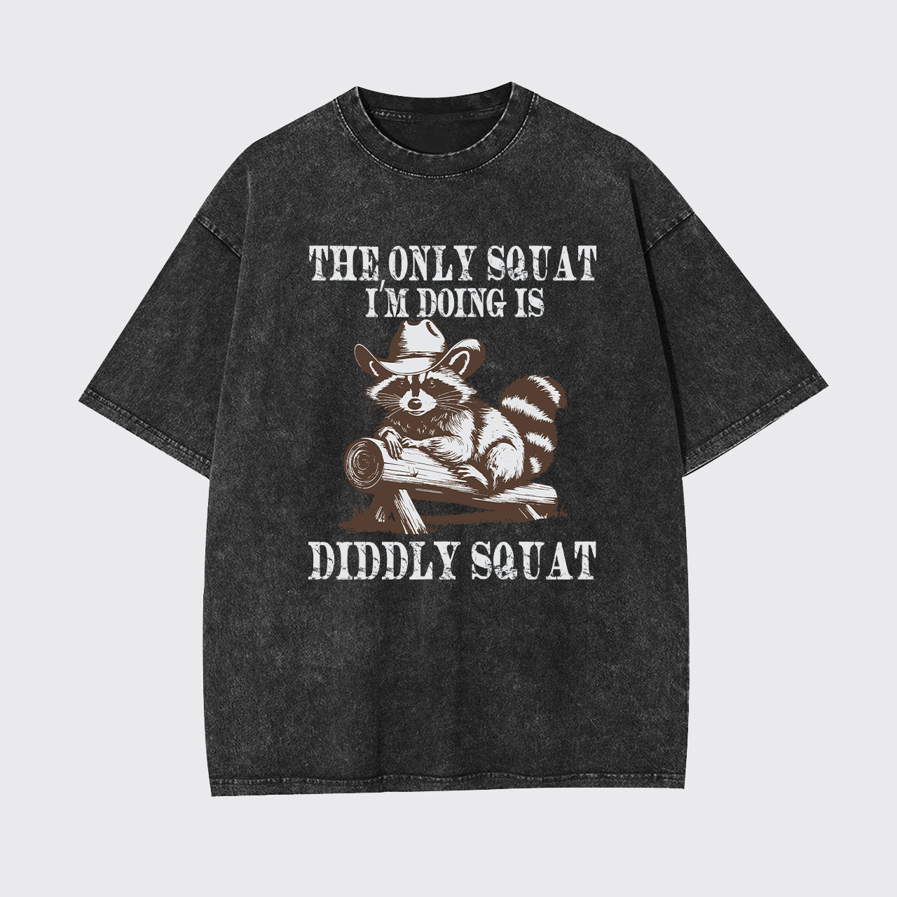 The Only Squat I'm Doing Garment-dye Tees