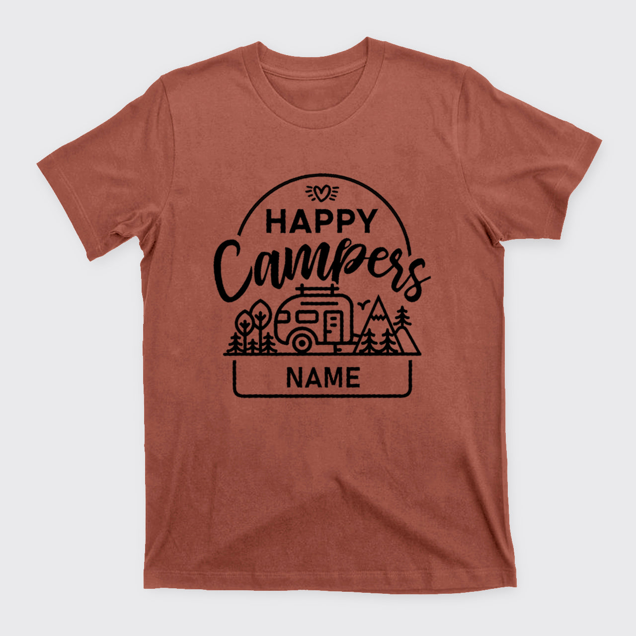 Personalized Happy Camper T-Shirts