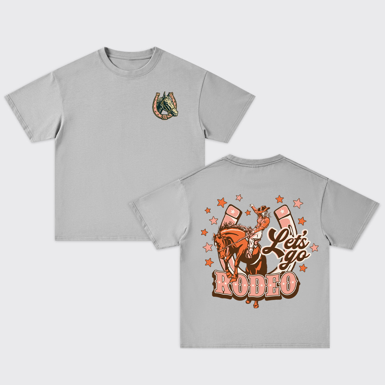 Let's Go Rodeo Oversize T-Shirts
