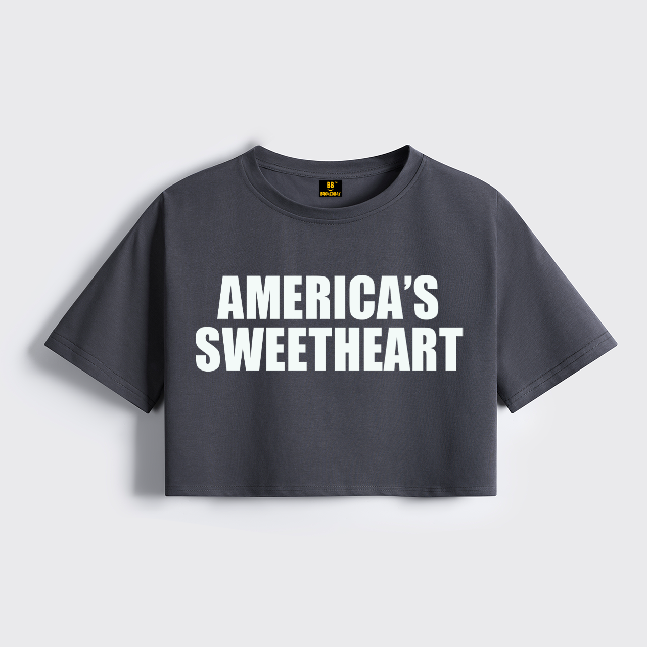 America's Sweetheart Cropped Boxy Tee