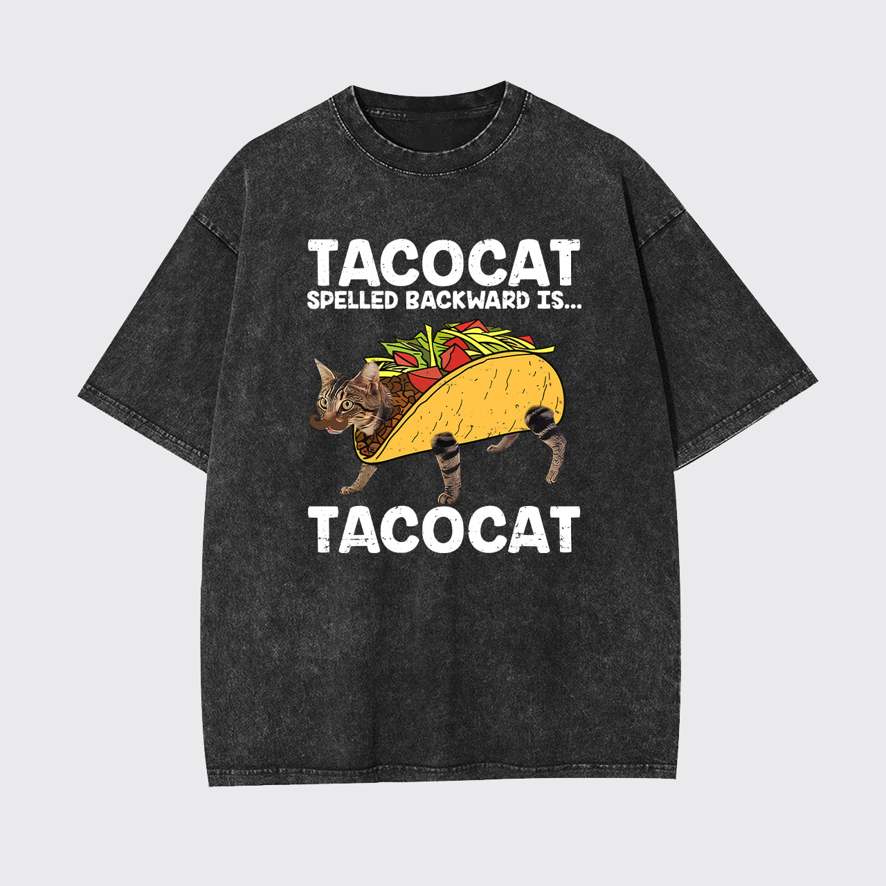 Vintage Taco & Cat Garment-dye Tees