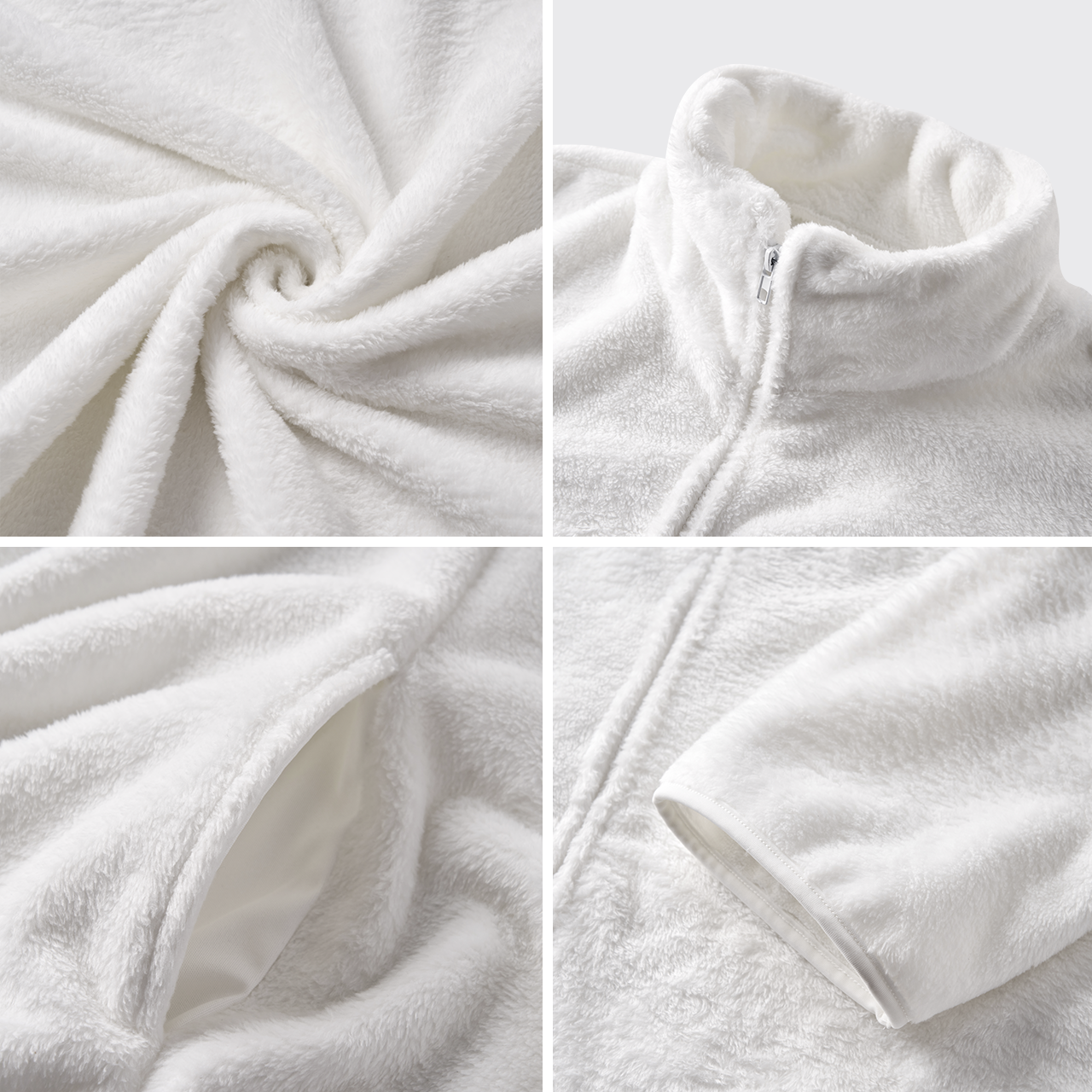 Forest Printing Fleece Jacket