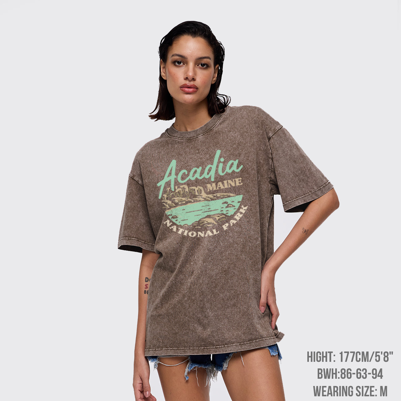 Nature Hiking Garment-dye Tees